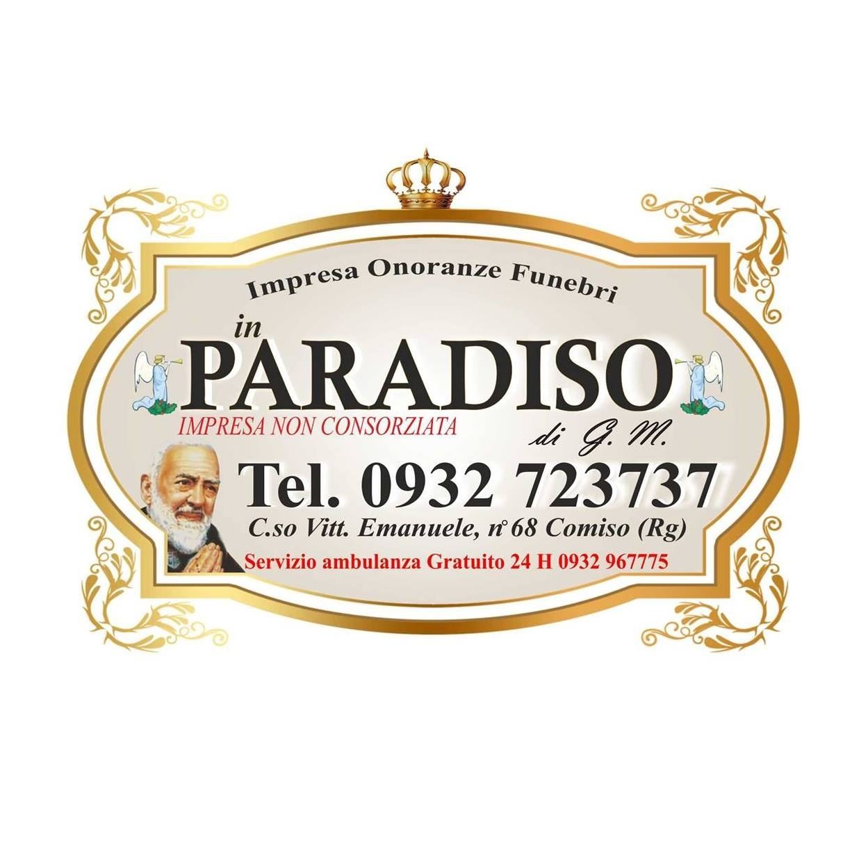 IMPRESA ONARANZE FUNEBRE ''IN PARADISO''