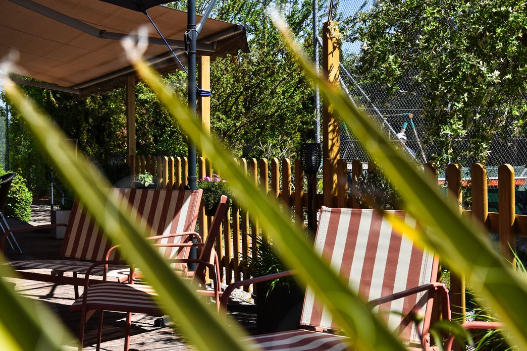 Terrazza sud del ristorante