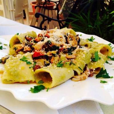 Dettaglio dei piatti della cucina del Ristorante Pizzeria Hiera