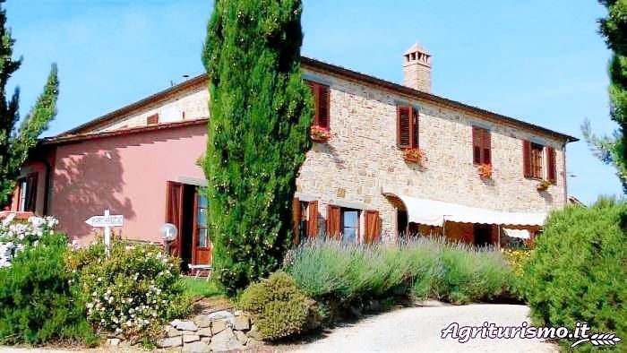 Soggiorno appartamento Agriturismo I Romiti