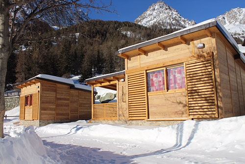 Le nuove case mobili del Camping Lac Lexert