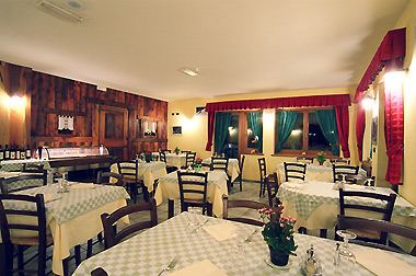 Il ristorante del Camping Lac Lexert a Bionaz