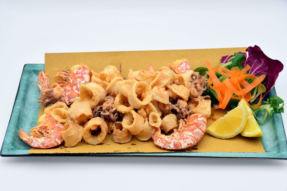 Piatti di pesce del Ristorante La Rava E La Fava