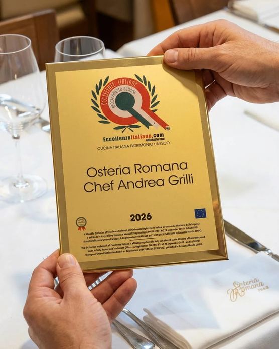 Osteria Romana - Chef Andrea Grilli