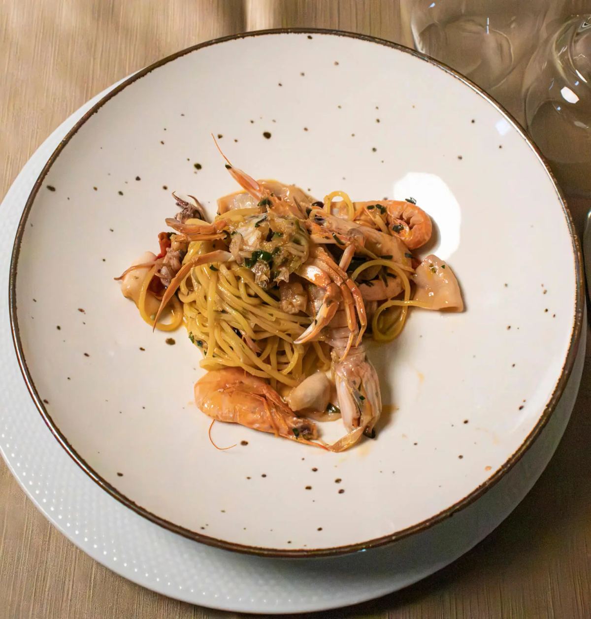 Piatto di campofiloni del Ristorante Cian dal 1976