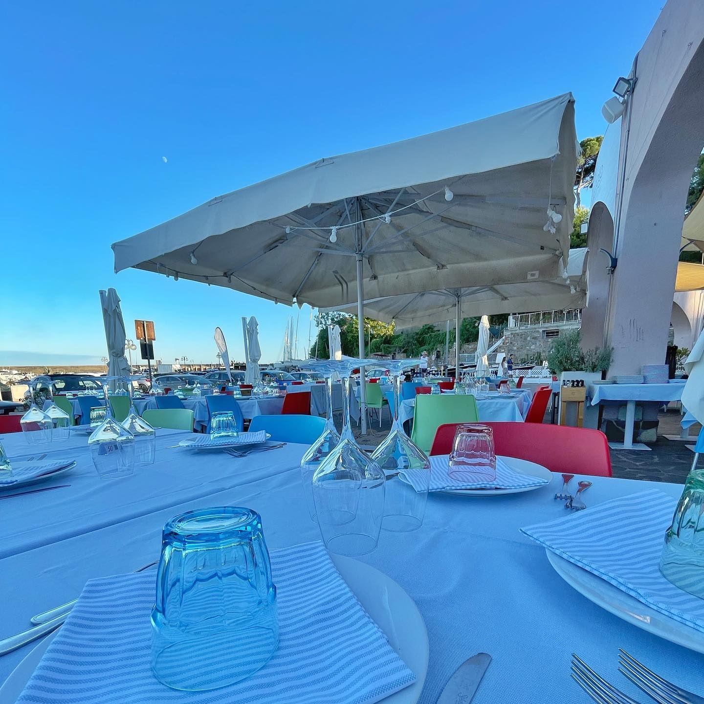 Crudo di pesce servito al ristorante Al Porticciolo a Santa Marinella