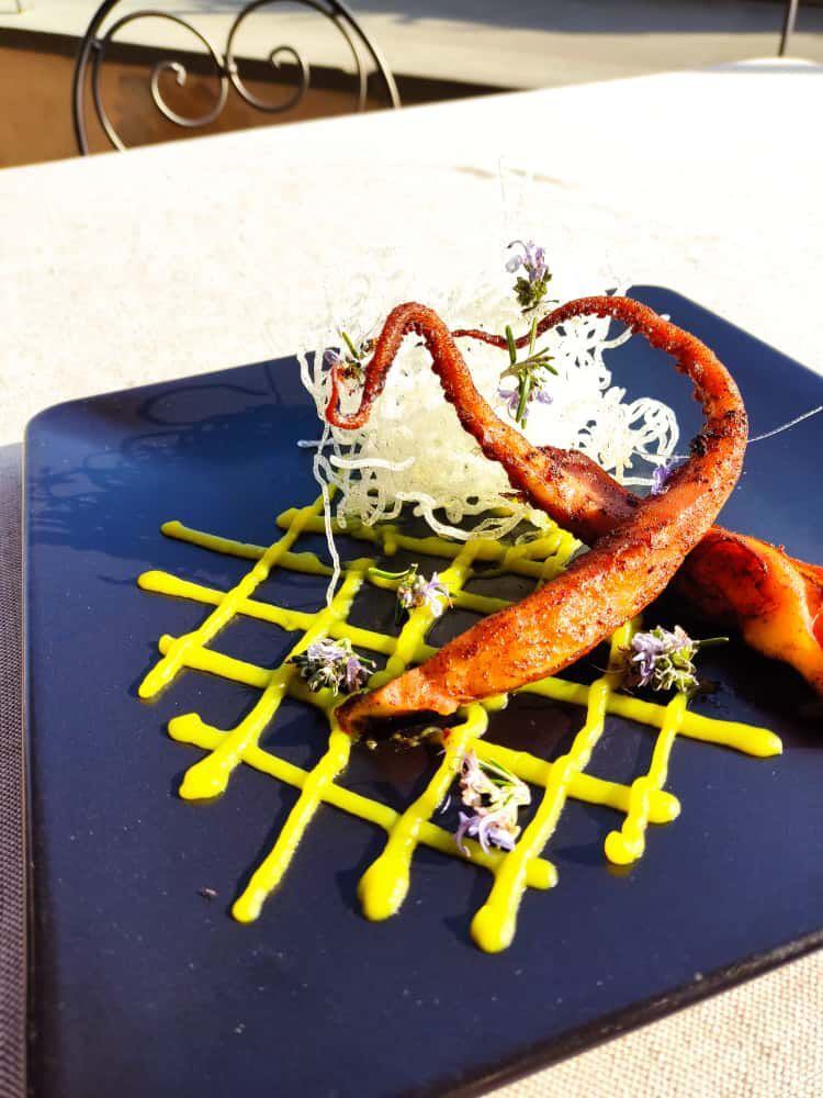 Piatti della cucina del Ristorante L'Antica Rocca