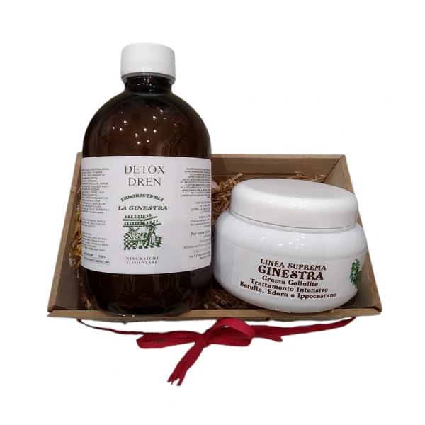 Cofanetto benessere e bellezza dell'Erboristeria La Ginestra
