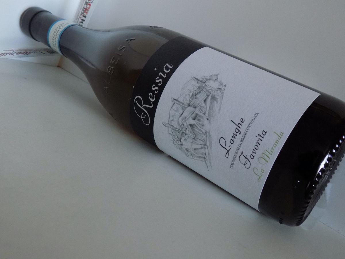 Bottiglia La Miranda Favorita Langhe DOC di Ressia Azienda Agricola