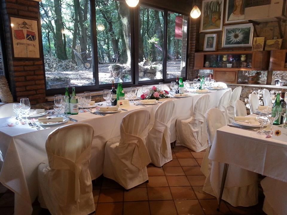 Ristorante dell'Albergo Ferretti a Monteluco