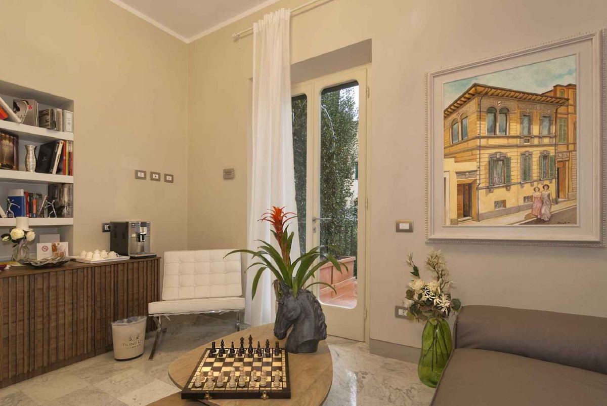 Posizione di Palazzo Cini nel centro storico di Pisa