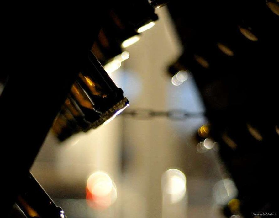 Barrels for wine ageing at Cantine Sardus Pater