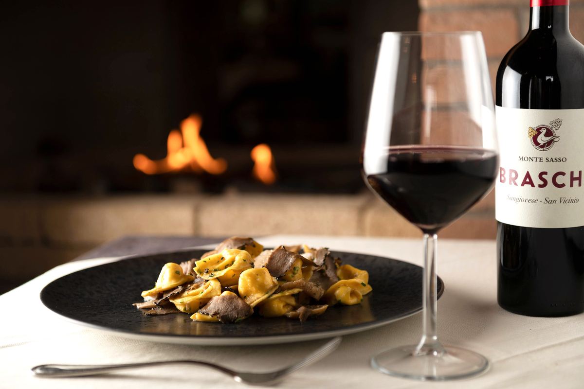Cappelletti al tartufo del Ristorante Al Caminetto