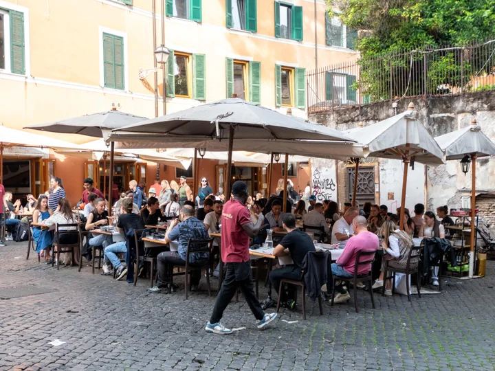 Esterno del Ristorante L'Angolo Divino al Vaticano