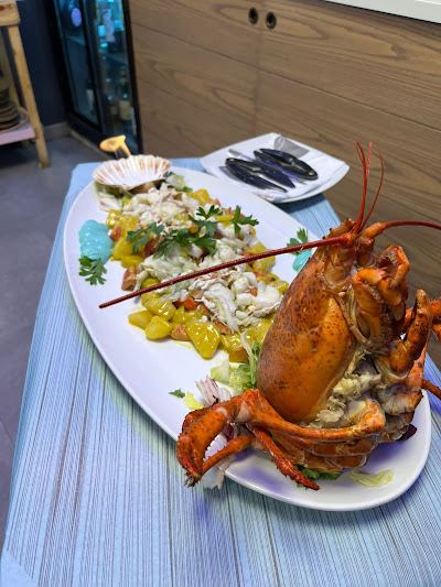 Piatto di pesce del ristorante