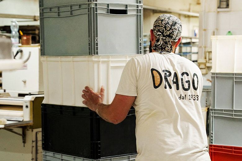 Forno a pietra del Panificio Drago