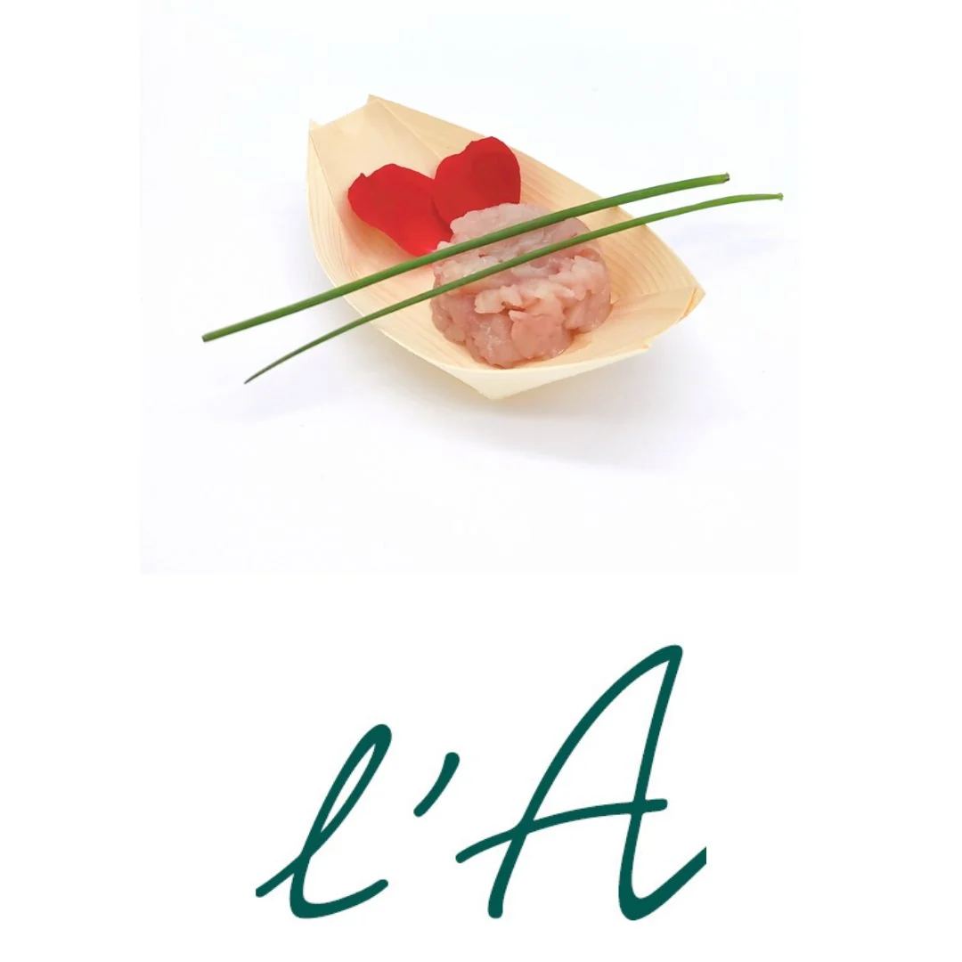 Tris di tartare di pesce de L'Atelier Del Pesce
