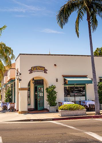 Esterno della location di Ca' Dario Ristorante a Santa Barbara