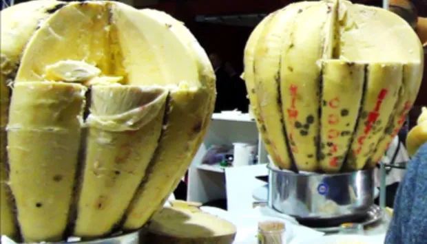 Gereifter Provolone von RECCO GASTRONOMIA in Formia