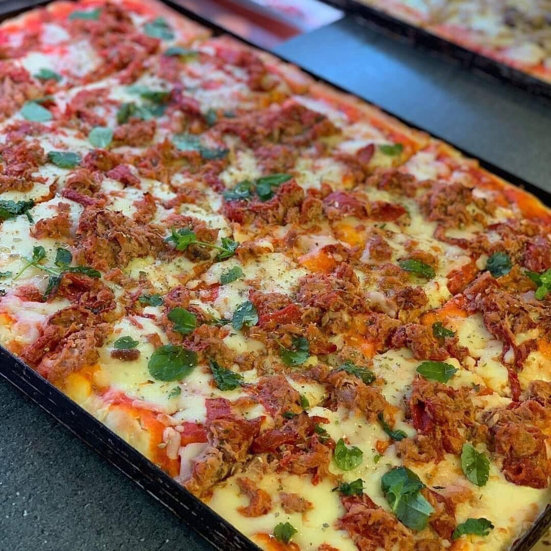 Plateaux di pizza Casa Alfonso