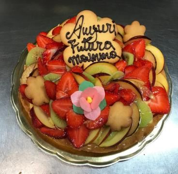 Obsttorte mit frischen Früchten von Adrian'S Casa Del Gelato