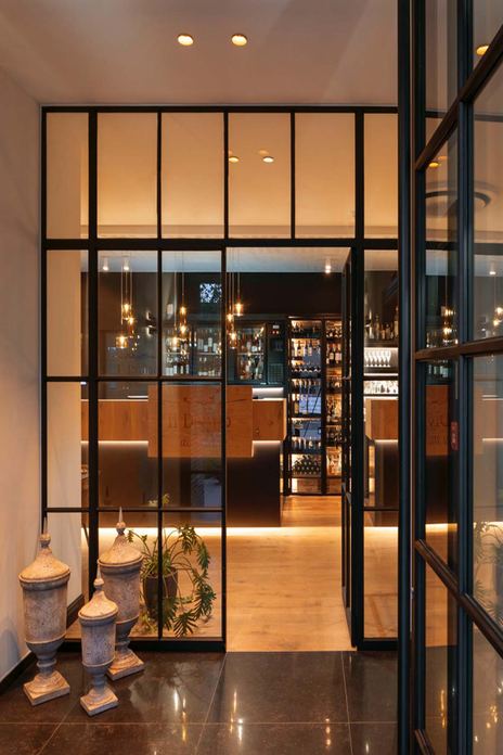 L'ingresso del ristorante Il Divino Di Milano
