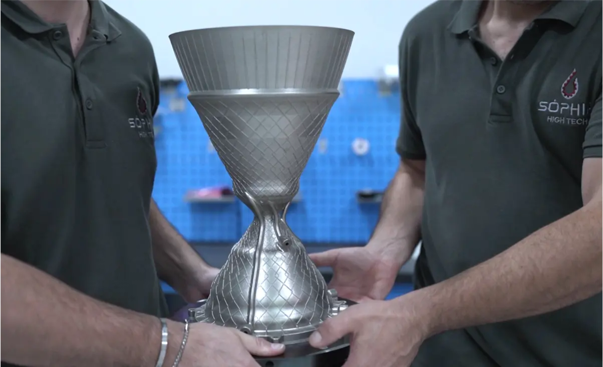 Componenti in additive manufacturing prodotti da SÒPHIA HIGH TECH