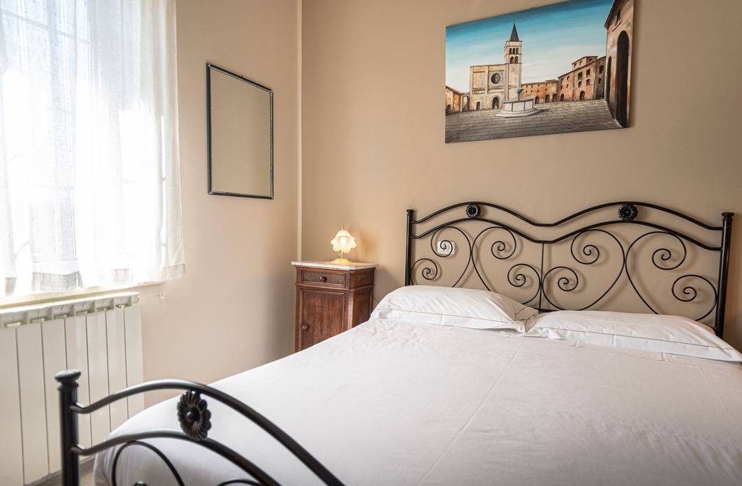 Innenräume des Agriturismo Torre Quadrana in Spello