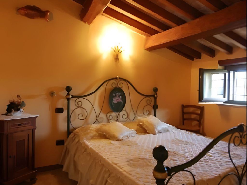 Doppelzimmer des Agriturismo Torre Quadrana