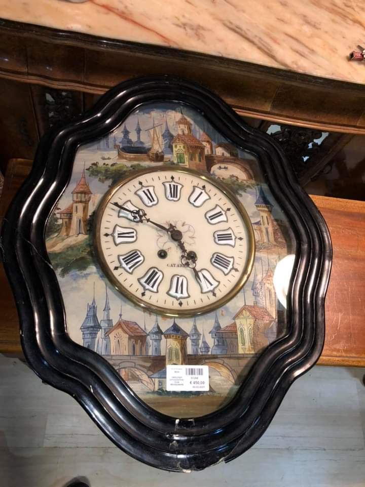 Orologio occhio di bue francese di fine Ottocento presso Ricordi Del Passato