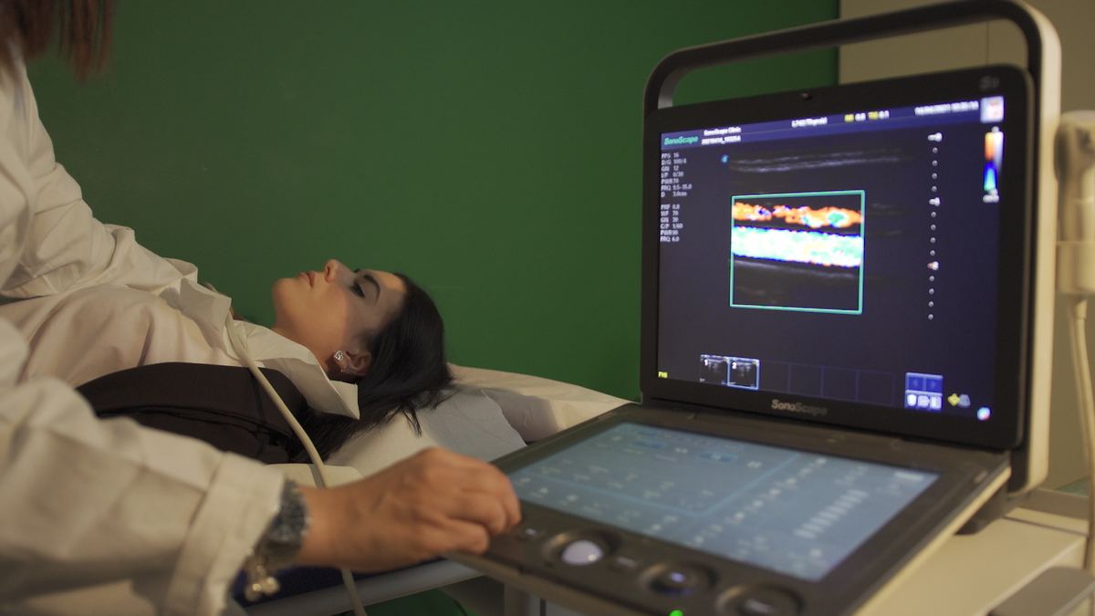 Seduta di fisioterapia al Poliambulatorio Orice