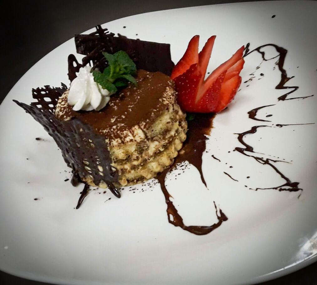 Tiramisù fatto in casa all'Agriturismo La Crivella
