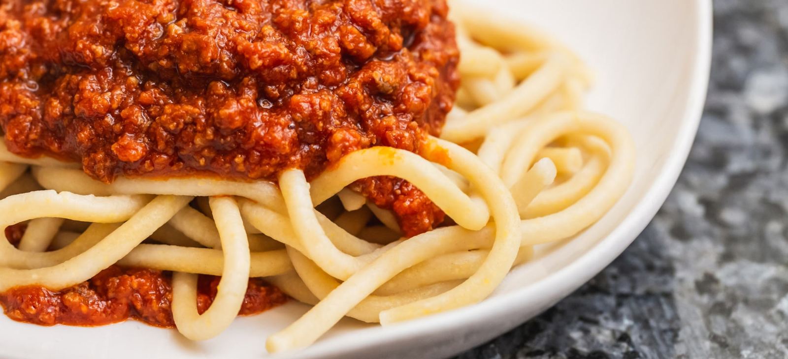 Piatto di pasta bigoi preparato da Bigoi Venezia