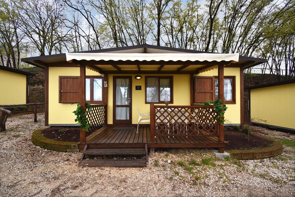 Casa mobile Superior con barbecue all'Agriturismo Corte Tonolli