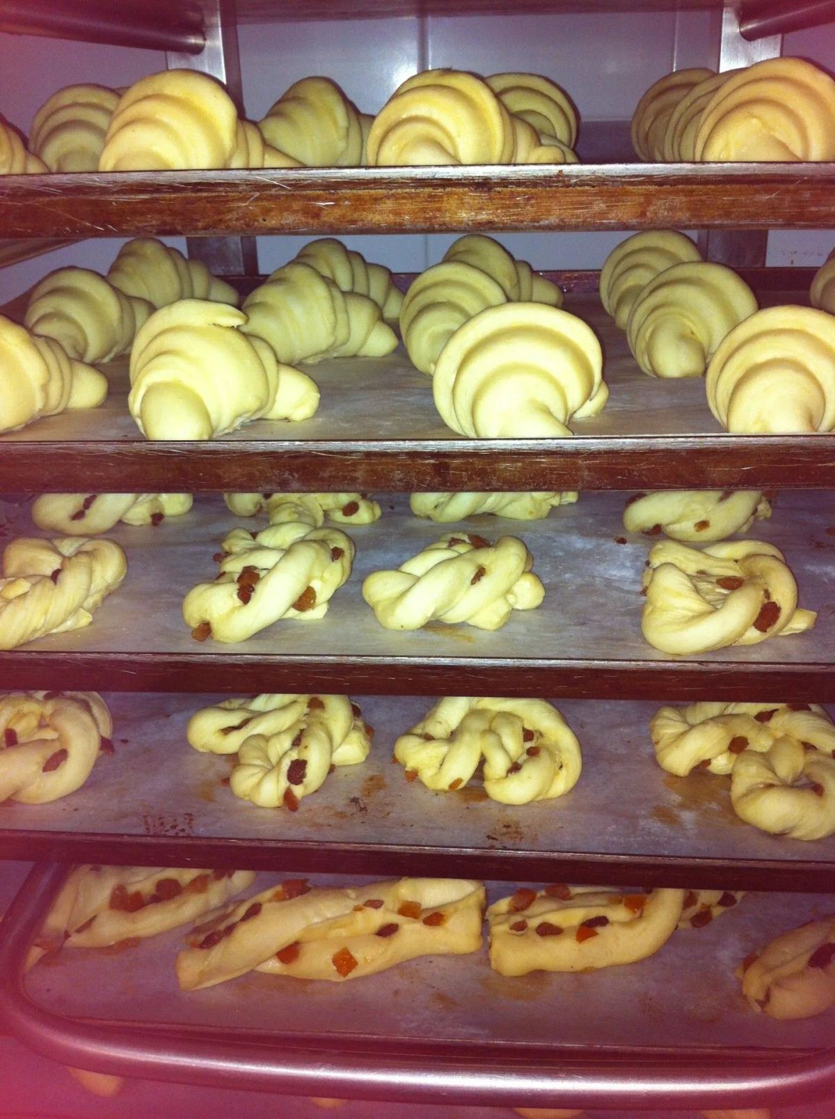 Cornetti artigianali preparati ogni giorno da Pasticceria Arte Dolce