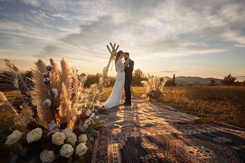 Coppia di sposi al matrimonio organizzato da WOW Wedding Event Party