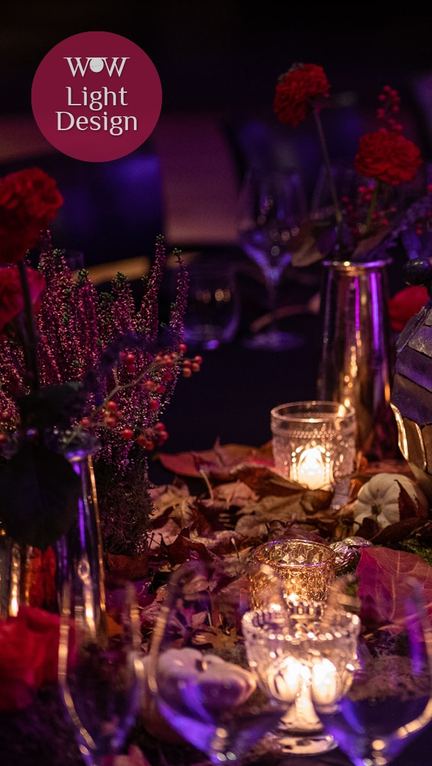 Light design per eventi WOW Wedding Event Party