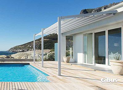 Pergola Med Luce in alluminio verniciato installata da Tende Più Sas