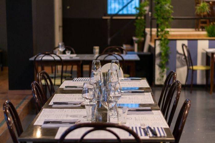 Sala interna del ristorante Il Pescatore di Montereale a Cesena