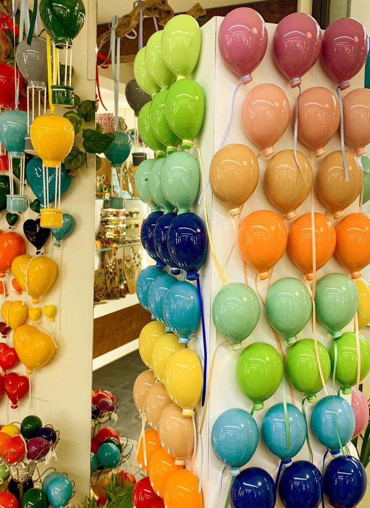Palloncini in ceramica decorativa di Zingarella