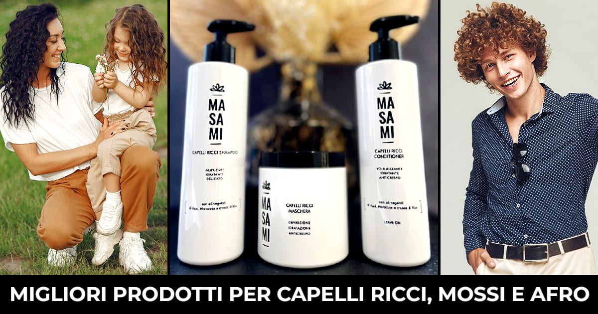 Prodotti professionali per capelli ricci da Masami Hair & Beauty