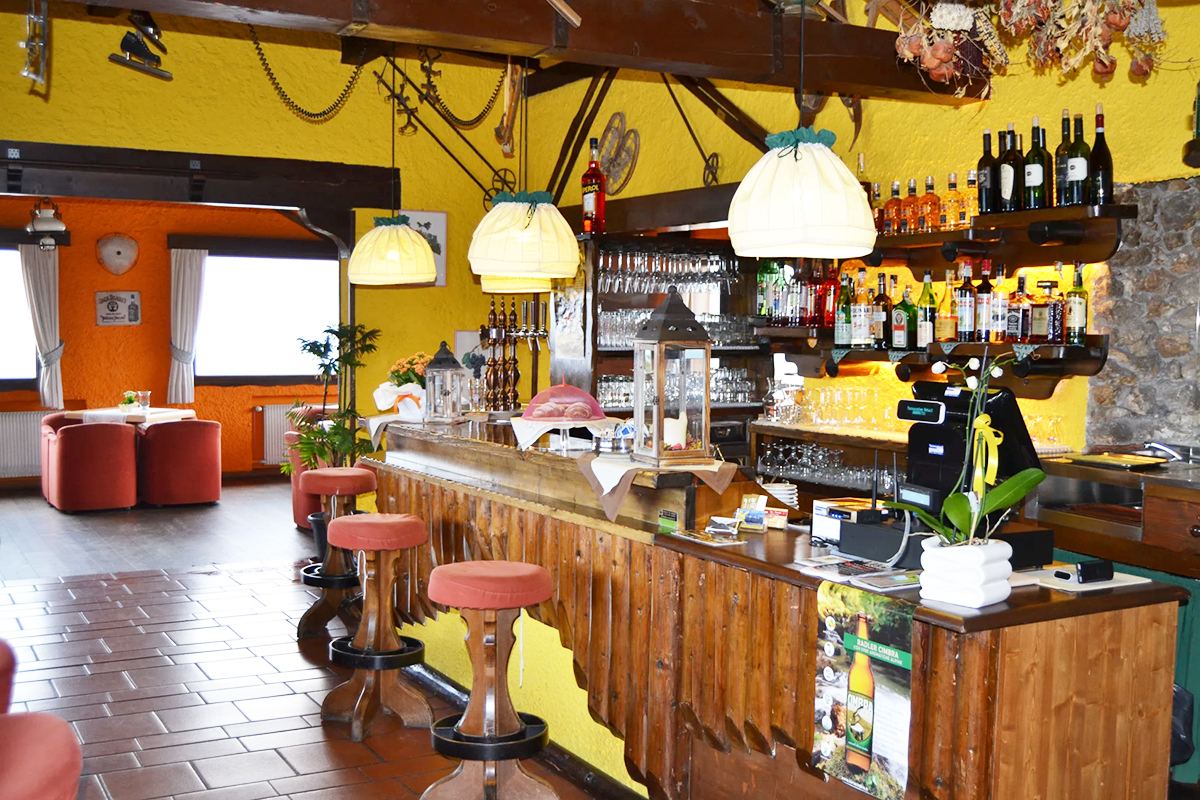 Dettagli architettonici della struttura Hotel La Baitina