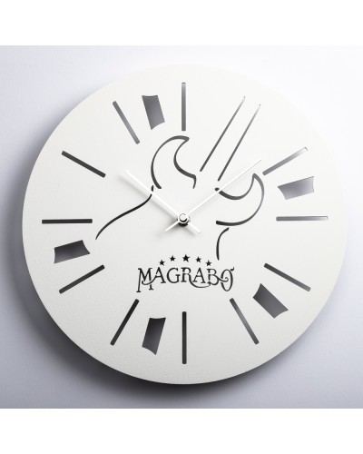 MagraClock Bull 03 orologio da parete design musicale di MAGRABO'