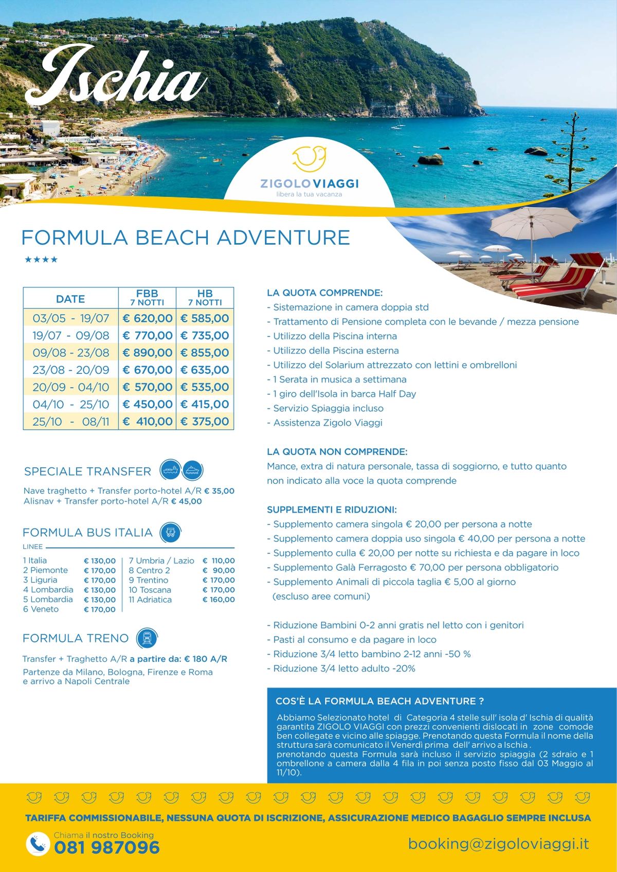 Locandina offerte Zigolo Viaggi