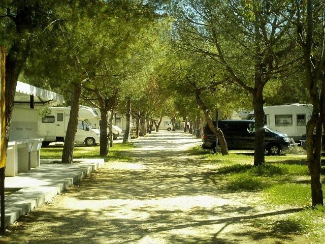 Veduta del Camping Lido Salpi a Manfredonia sulla Riviera Sud