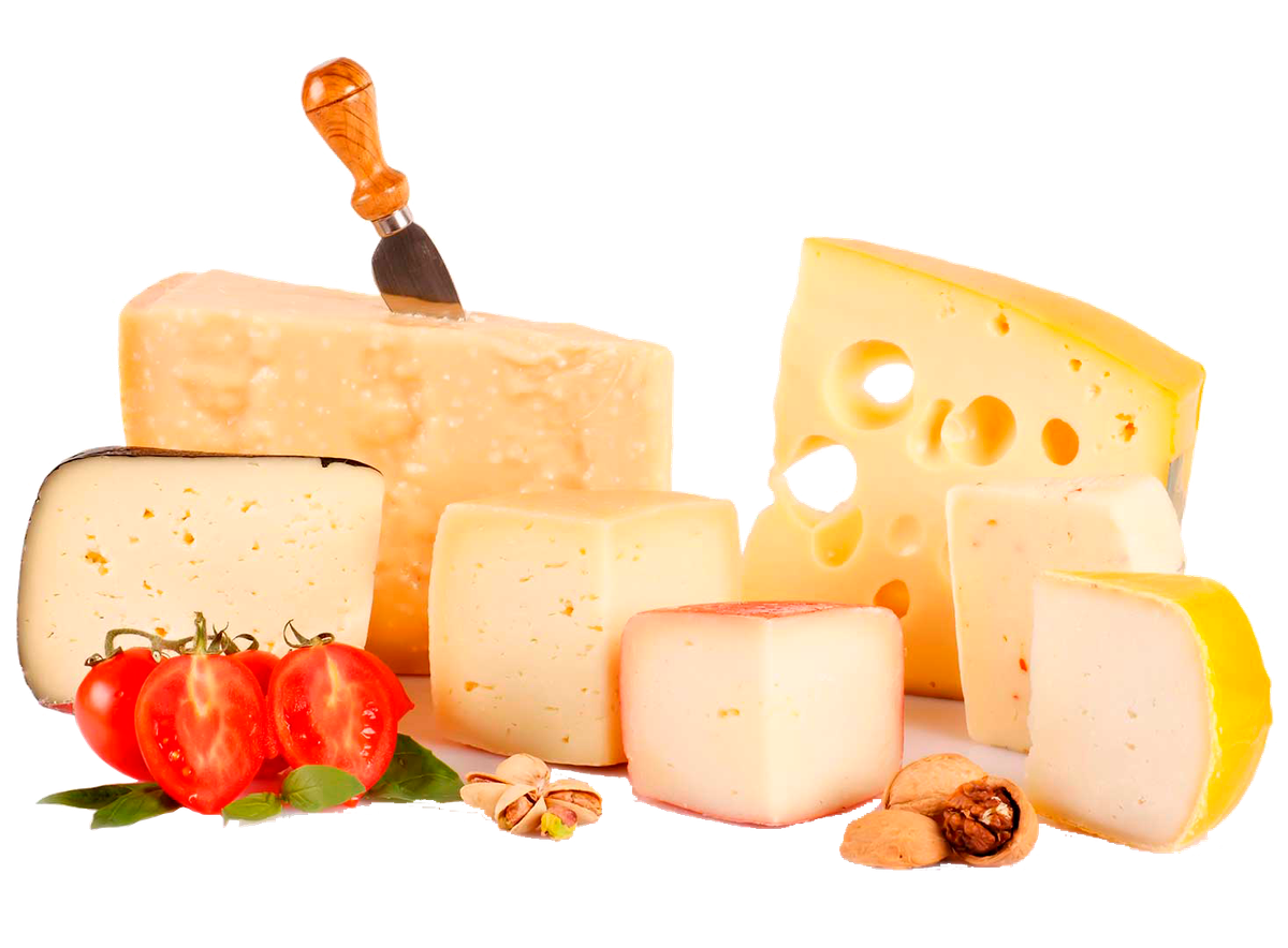Selezione di formaggi dell'Altopiano presso Alimentari Schivo
