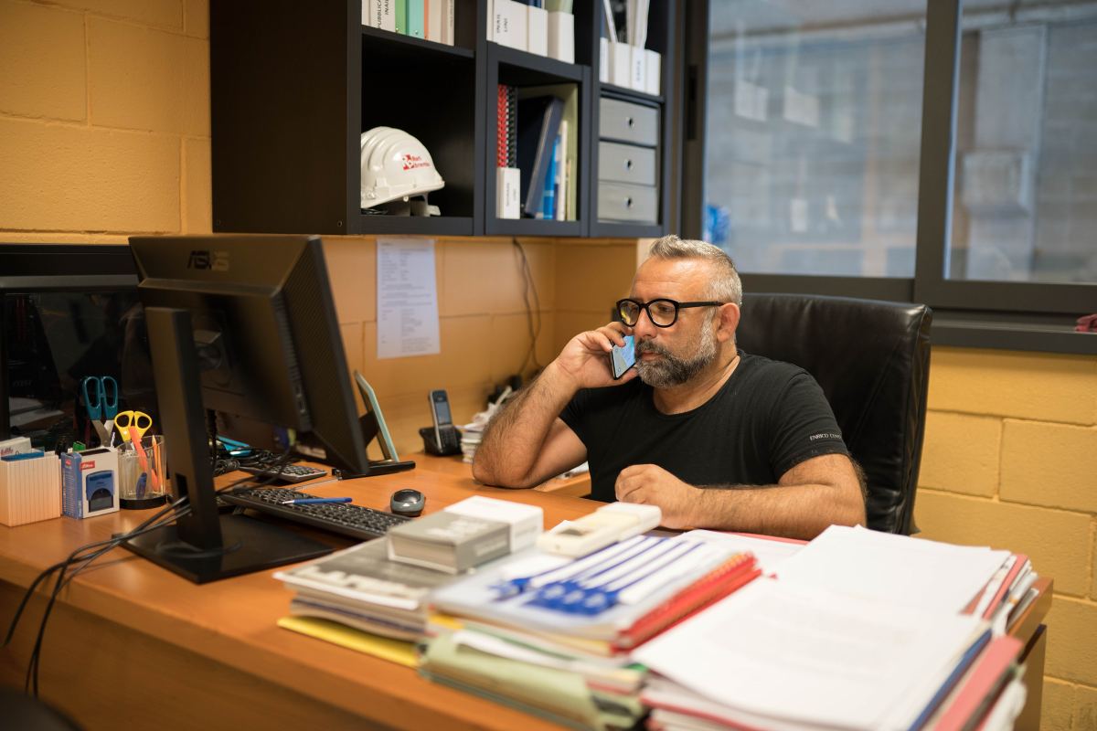 Staff Reti Brembo presso la sede di Bergamo