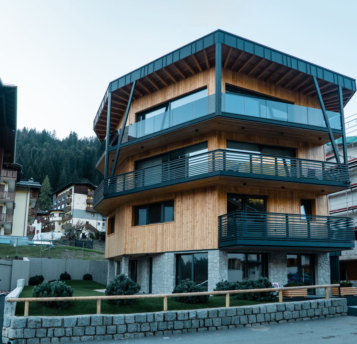 Panoramica di progetto realizzato dalla Falegnameria Bomè