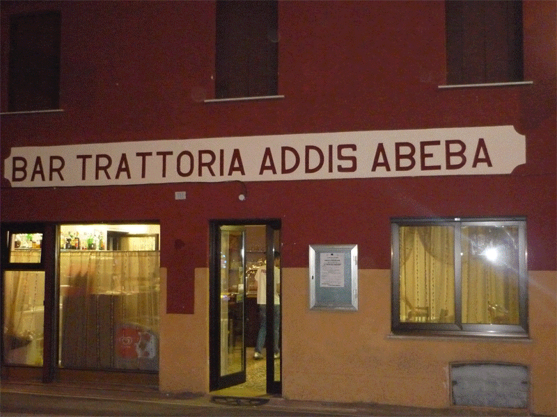 Insegna del locale