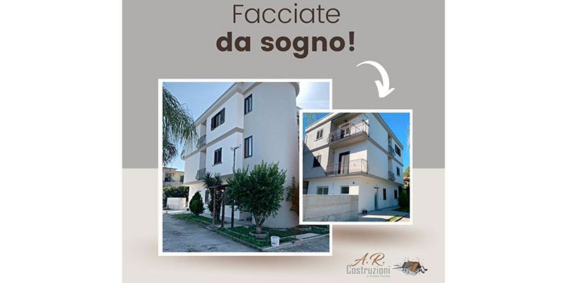 Realizzazioni edili completate da A.R. Costruzioni di Romano Antonio